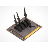 Signal box with lever frame : Baioudou N(1:150) Pre-colored Kit ST-033-15C