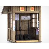 Signal box with lever frame : Baioudou N(1:150) Pre-colored Kit ST-033-15C