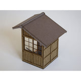 Signal box with lever frame : Baioudou HO(1:83) Pre-colored Kit ST-033-83C