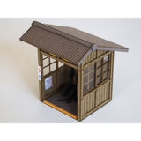 Signal box with lever frame : Baioudou HO(1:83) Pre-colored Kit ST-033-83C