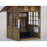 Signal box with lever frame : Baioudou HO(1:83) Pre-colored Kit ST-033-83C