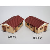 One-story house B : Baioudou HO(1:83) pre-colored kit ST-035-83C