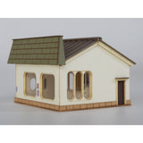 Coffee Shop A: Baioudou N (1:150) Pre-painted Kit ST-038-15C