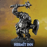 Znouts(Pig faced Orcs) Complete Set(5) : HERMIT INN Unpainted kit Non-scale HF03