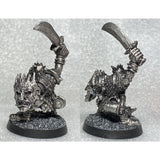 Goblin Boss w/ Sword & Shield : HERMIT INN Unpainted kit Non-scale HM002