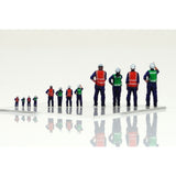 [FA400JH-002] 1:400 Ground Handling Staff 4pc set : Hakoniwa Giken - Completed 786735