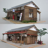 Wooden Station House Nanakubo Station : Takumi Diorama Craft House - Finished product HO(1:80) 1002