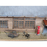 Wooden Station House Nanakubo Station : Takumi Diorama Craft House - Finished product HO(1:80) 1002