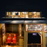 Medium Wooden Railway Station Toyofuku Station : Takumi Diorama Craft House Finished product HO(1:80) 1025