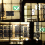 Toreiin : Tsumesho with Well - Corrugated Roof Type : Takumi Diorama Craft House - Finished product HO(1:80) 1037