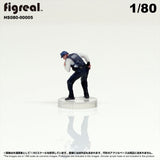 HS080-00005 Police Officer[JP] : figreal finished product 1:80 HO 00005