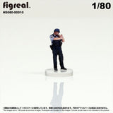 HS080-00010 Police Officer[JP] : figreal finished product 1:80 HO 00010