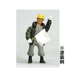 O Gauge Figure Worker A : Pair Hands (Morita) Unpainted Kit 1:45 Scale No.911
