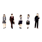 Ultra Mini Figure 5: That Day's Crossing Set : PLUM Finished product HO (1:80) MS044