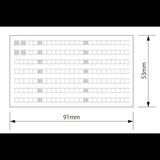 Gutter A 7 pieces : Miniature Kobo Kit N (1:150) PKNS1001A2