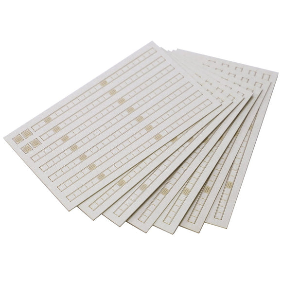 Gutter A 7 pieces : Miniature Kobo Kit N (1:150) PKNS1001A2