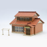 2-story house (both north and south entrances) A : Miniature Kobo Kit N (1:150) PKNS1005A1