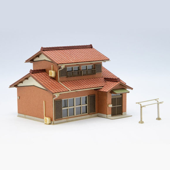 2-story house (both north and south entrances) A : Miniature Kobo Kit N (1:150) PKNS1005A1