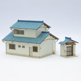 2-story house (both north and south entrances) B : Miniature Kobo Kit N (1:150) PKNS1005B1