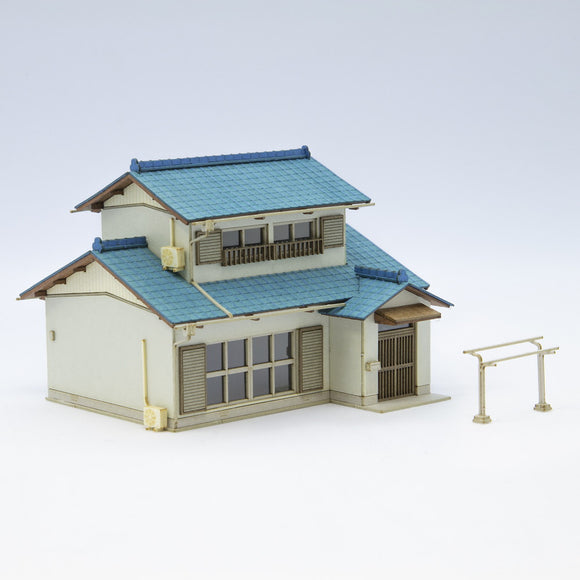 2-story house (both north and south entrances) B : Miniature Kobo Kit N (1:150) PKNS1005B1