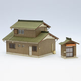 2-story house (both north and south entrances) C : Miniature Kobo Kit N (1:150) PKNS1005C1