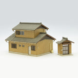 2-story house (both north and south entrances) D : Miniature Kobo Kit N (1:150) PKNS1005D1