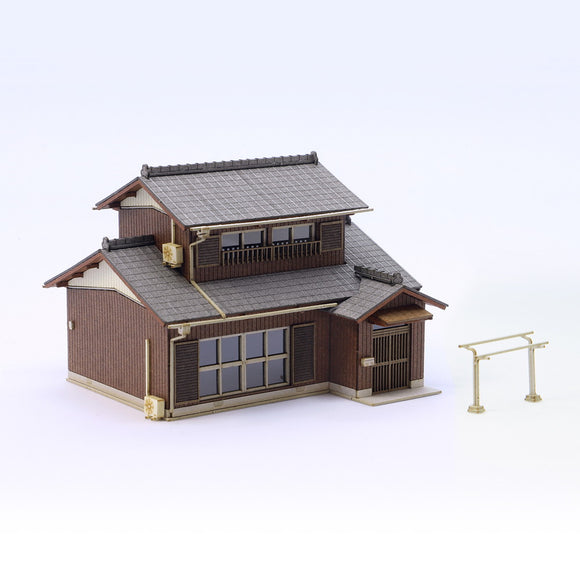 2-story house (both north and south entrances) E : Miniature Kobo Kit N (1:150) PKNS1005E1