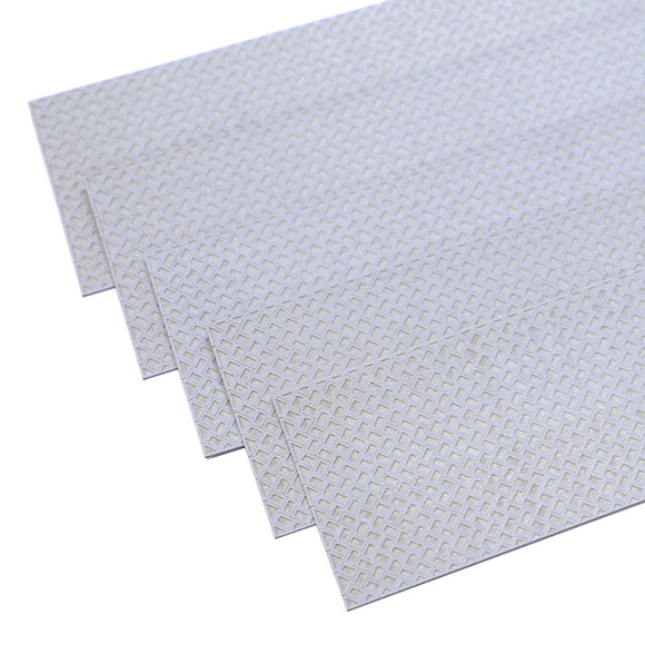 Concrete Block Wall A (Gray) 5pcs : Miniature Kobo Kit N (1:150) PKNS1007A2