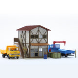Old prefab hut B : Miniature Kobo Kit N (1:150) PKNS1012B1