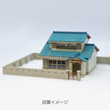 Block wall & gate A : Miniature Kobo Kit N (1:150) PKNS1019A1