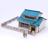 Block wall & gate B : Miniature Kobo Kit N (1:150) PKNS1019B1