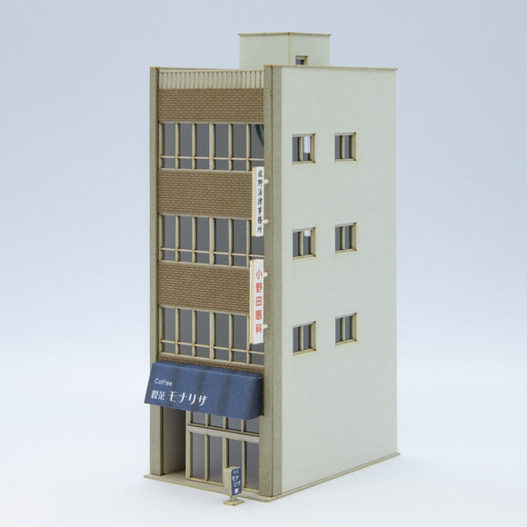 4-story station building A : Miniature Kobo Kit N (1:150) PKNS1020A1