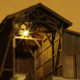 HO Narrow Light Railroad Locomotive Covered with tin : Kobo NANA-ROKUNI Finished product 1:87 1024