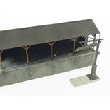 Thick Floor Type Coal Feeder & Water Column : Kobo-Nanarokuni Finished product model 1:80(HO) 1036