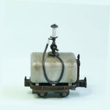 Kiso Forest Railway Tajima Type Gasoline Metering Car (Silver Tank/Black Carriage) : Kobo-Nanarokuni Finished product 1:87(HO) 1039