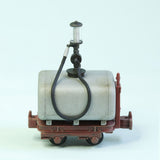 木曾森林铁道但马式汽油计量车（银罐/红车）：工房七国 成品 1:87(HO) 1041