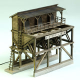 Light Mining Hopper and Filling Station : Kobo NANA ROKUNI 成品 1:87(HO) 1043