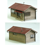 Light Mining Hopper and Filling Station : Kobo NANA ROKUNI 成品 1:87(HO) 1043