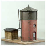 1:80 Brick Water Tower with Heating Chamber : Kobo NANA ROKUNI Finished product model 1:80(HO) 1066
