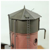 1:80 Brick Water Tower with Heating Chamber : Kobo NANA ROKUNI Finished product model 1:80(HO) 1066