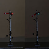 1:80<lighted>主线降雪电枢信号【出发信号】：工房七国 成品 1:80(HO) 1079</lighted>