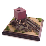 方形水箱（铁/木） 迷你展示架 : Kobo-Nanarokuni，涂漆，完成 1:87 2002