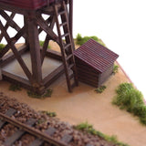 方形水箱（铁/木） 迷你展示架 : Kobo-Nanarokuni，涂漆，完成 1:87 2002