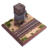 方形水箱（木/石）迷你展示架：Kobo NANA ROKUNI 成品版 1:87 2003