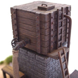 方形水箱（木/石）迷你展示架：Kobo NANA ROKUNI 成品版 1:87 2003