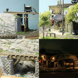 1:87 A4 尺寸迷你轻型采矿站布局”：Kobo Nana Rokuuni 1:87 3008