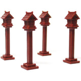Wooden Lantern (Brown): YSK Unpainted Kit, HO (1:80) Item No. 459