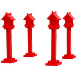 Wooden Lantern (Red): YSK Unpainted Kit, HO (1:80) Item No. 460