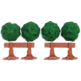 Planted Trees: YSK Unpainted Kit, HO (1:80), Item No. 491