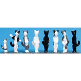 Standing Cat: YSK Unpainted Kit O (1:48) Item No. 492